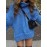 Women's European & American Style Oversized Loose-Fit High Neck Sweater - Soft Long Sleeve Winter Sweater with Fake Button Closure, Cozy Fall & Winter Sweater for Resort Wear, Casual or Dressy Outfits (White)